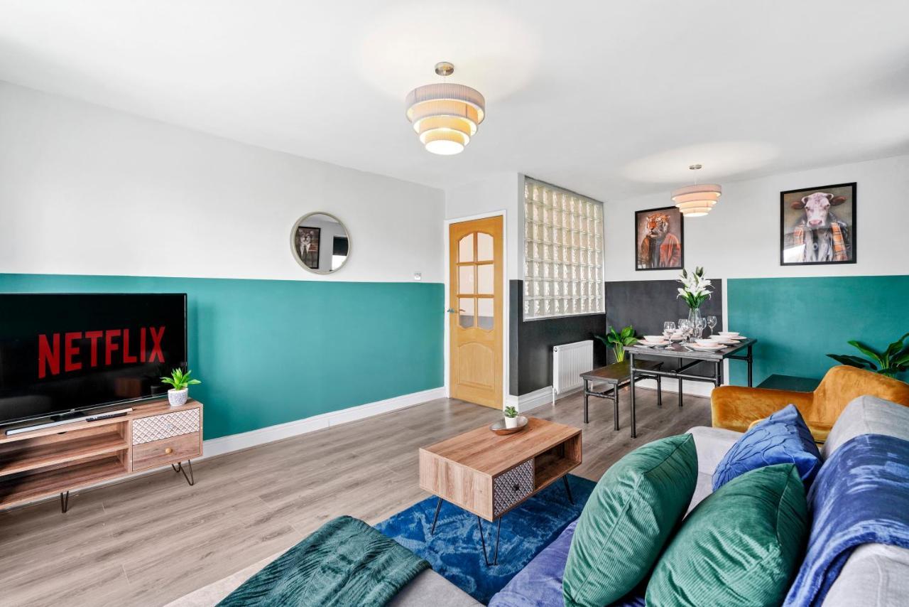 The Stylish Warwick Abode - Balcony - Garden Villa Leek Wootton Exteriör bild
